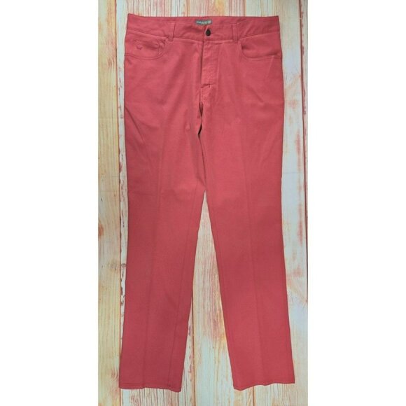 Peter Millar Crown Sport Eb66 5-Pocket Pants 36x34 - Picture 1 of 8
